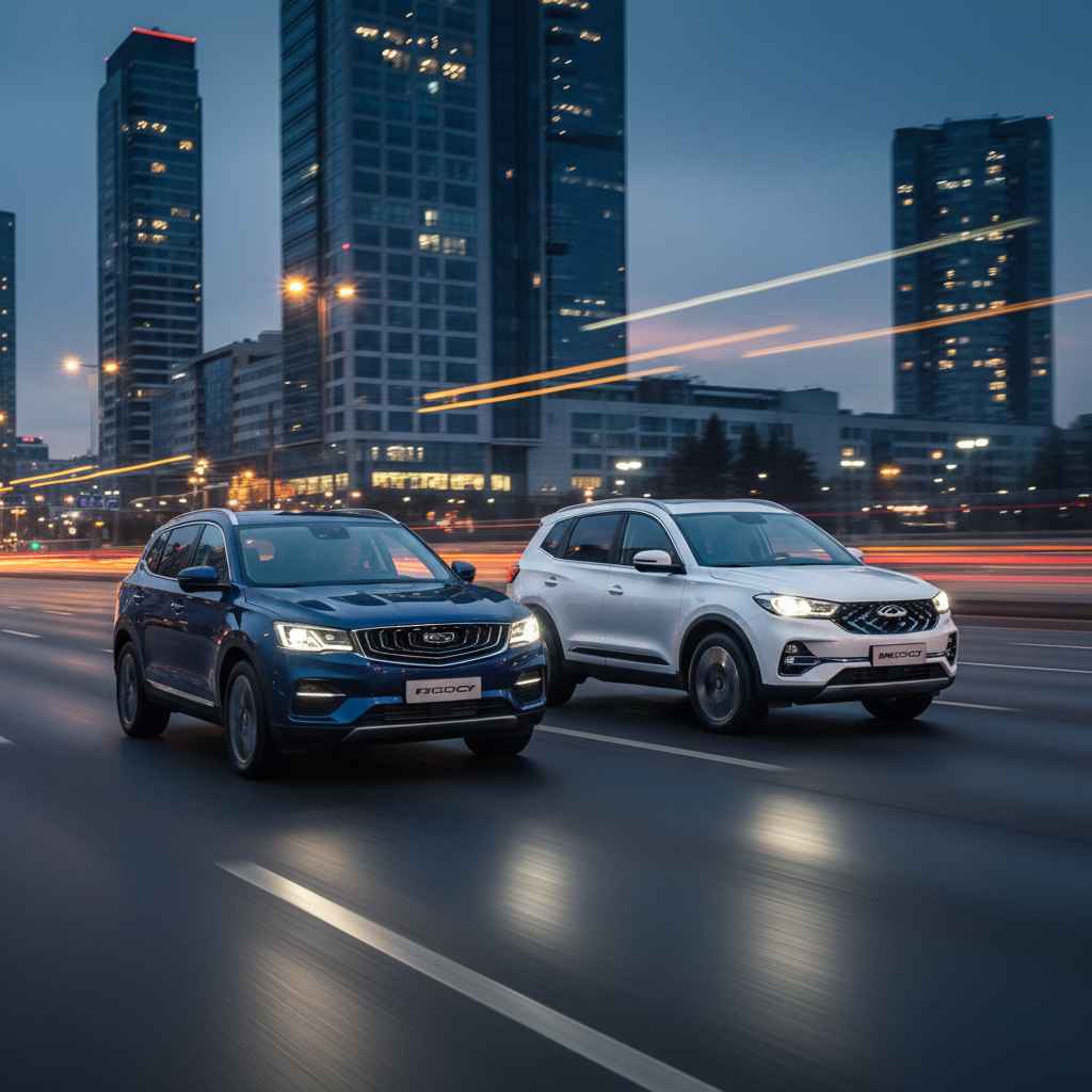 Два популярных китайских кроссовера в одном ценовом диапазоне. Сравниваем Geely Monjaro и Chery Tiggo 7 Pro Max по оснащению, динамике, комфорту и стоимости владения.